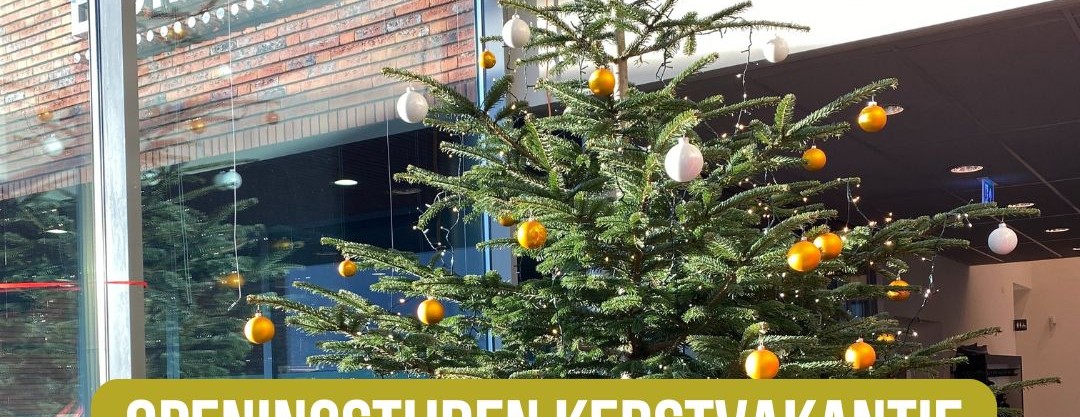 Openingstijden kerstvakantie