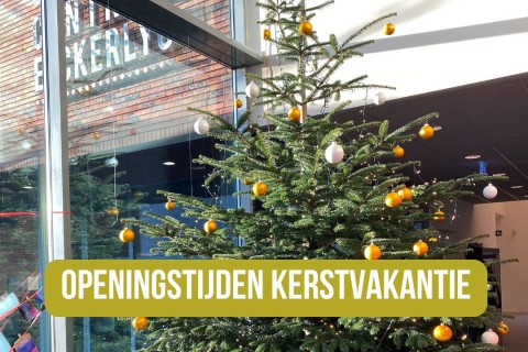 Openingstijden kerstvakantie