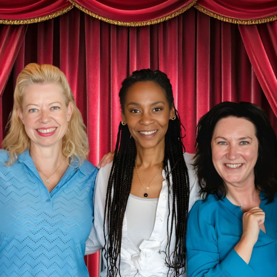 Jennifer Evenhuis, Renate Reijnders en Lucretia van der Vloot